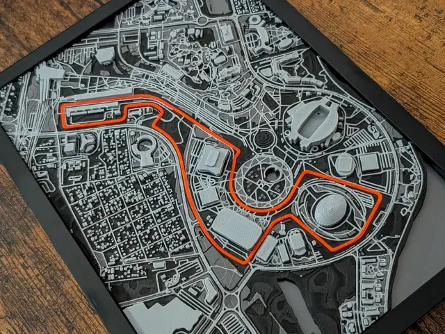 Sochi Autodrom 3D Miniature — Image 10 of 15