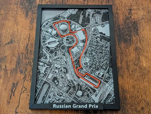 Sochi Autodrom 3D Miniature — Image 7 of 15