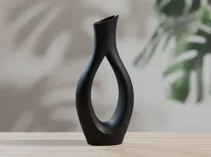 Modern Teardrop Vase - Sculptural Design | Mythos