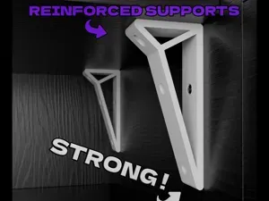 Reinforced Supports Strong Corner Bracket