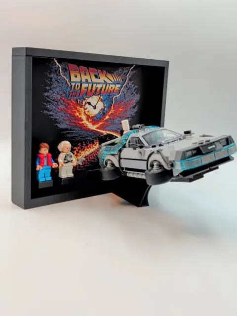 LEGOs Speed Champions - Back to the Future Display