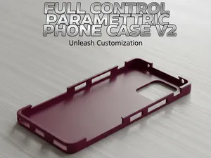 All parametric mobile phone case PETG/PLA/TPU/ABS