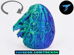 Skull Dragon Egg Box