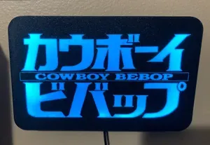 Cowboy Bebop - LED Light Box