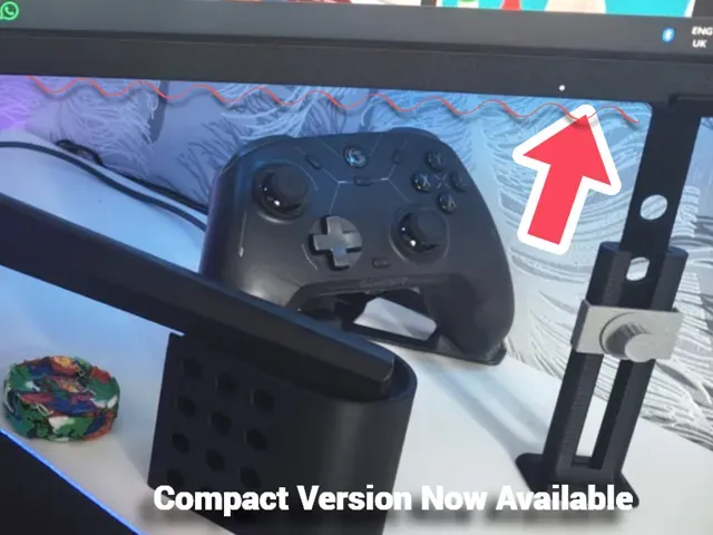 Adjustable Anti-Wobble Monitor Supports
