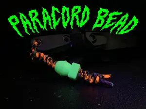 Bomb paracord bead