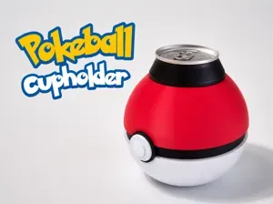 Pokeball Cupholder With Handle | No AMS, 33cl Cans