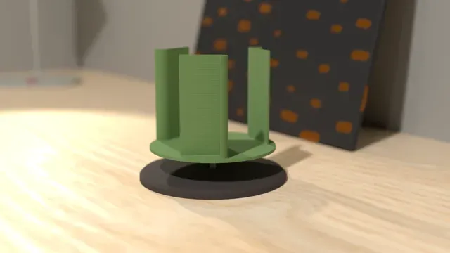 Lenz Turbine – 3D‑Printed Aerodynamic Wind Spinner — Фото 3 из 6
