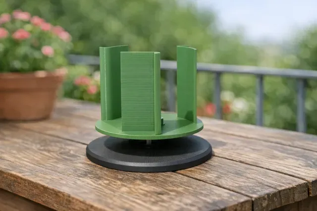 Lenz Turbine – 3D‑Printed Aerodynamic Wind Spinner — Фото 2 из 6