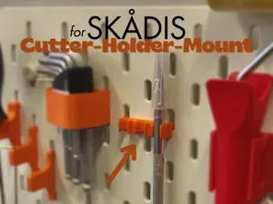 Cutter Holder for SKÅDIS IKEA