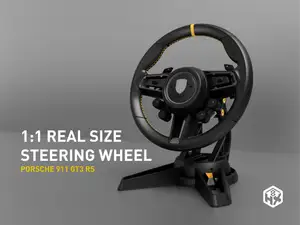1:1 Porsche Steering Wheel with SIMRACING