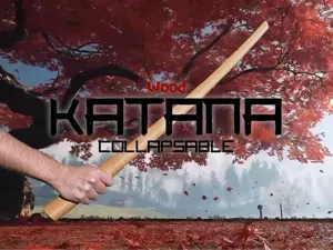 Wood Katana Collapsible