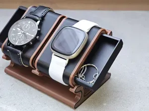 Design Watch Stand with Hidden Storage