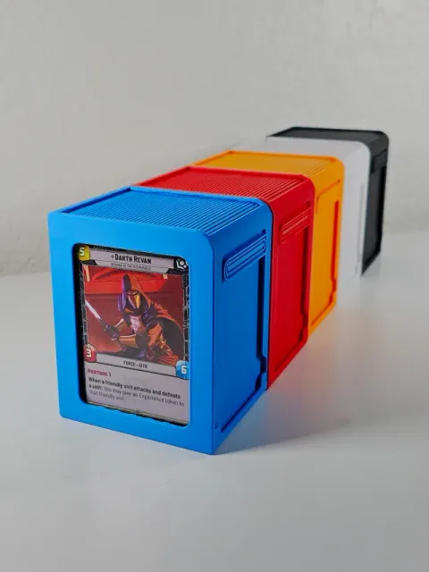 Sliding Deck Box (No Glue)-Up to 100 Sleeved Card — Фото 2 из 17