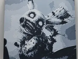 Creepy Pokemon Series - Pikachu (Hueforge)