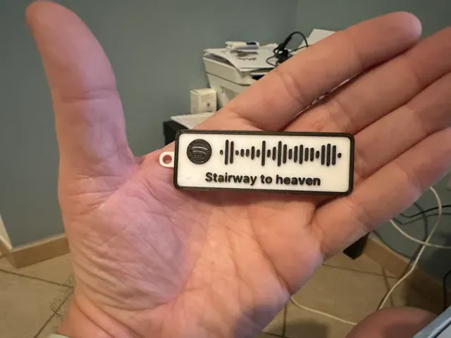 Spotify Code - Stairway to heaven Keychain — Фото 2 из 2