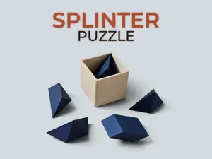 Splinter Puzzle, 3D Printed Cube Packing Puzzle