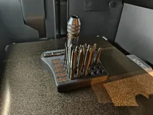 Metric screw tap organizer (M3 - M8) incl ratchet