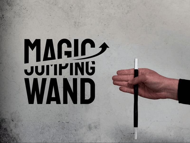 Rising / Jumping Wand Magic Trick - No Supports