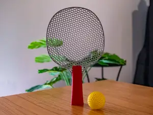 Silent Ping Pong Paddle Airless Style Customizable