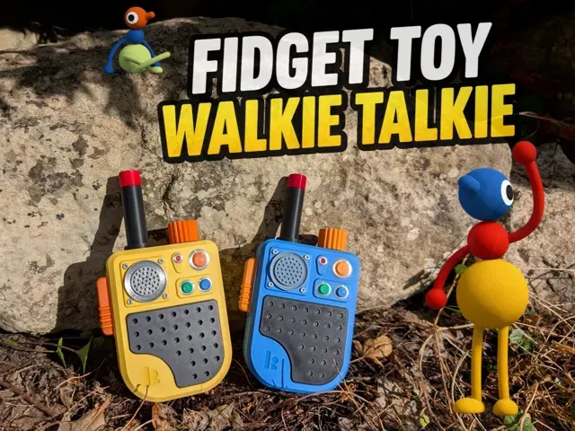 Fidget Walkie Talkies from Big Walk