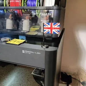 Great Britain Flag Plug - P1S - P1P - Union Jack