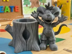 Fröhliche Diddl Maus - Stiftehalter