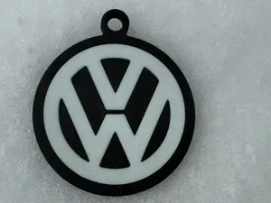 VW volkswagen logo on key, key ring