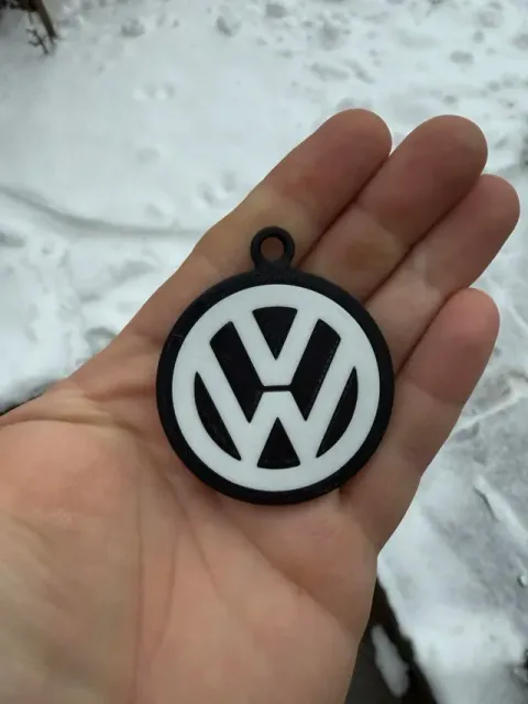 VW volkswagen logo on key, key ring — Фото 4 из 5