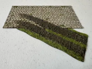 Right Hand Dirt Road Connector (Plain)