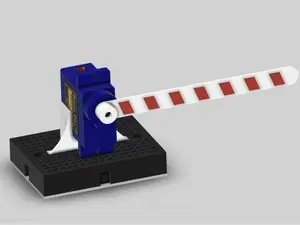 Motorized Barrier for Arduino/CyberBrick