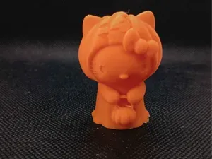 Hello Kitty Halloween Cute Toy Figurine Fanart
