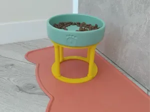 ELEVATED PET BOWL STAND – ADJUSTABLE HEIGHT