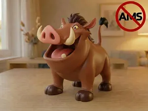 Pumbaa – Lion King Figurine AMS + No AMS Versions