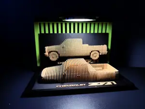 Chevrolet Silverado Z71 Pick Up - Layered Model!