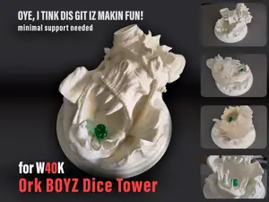 W40k Ork BOYZ Dice Tower