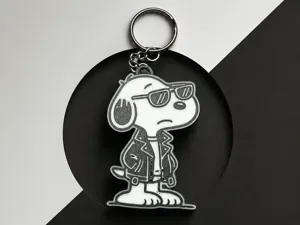 Snoopy style, keychain