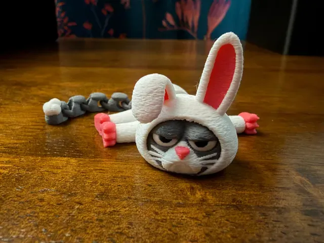 Grumbles: Cottontail Curmudgeon - Flexi Animal Toy — Image 2 of 4