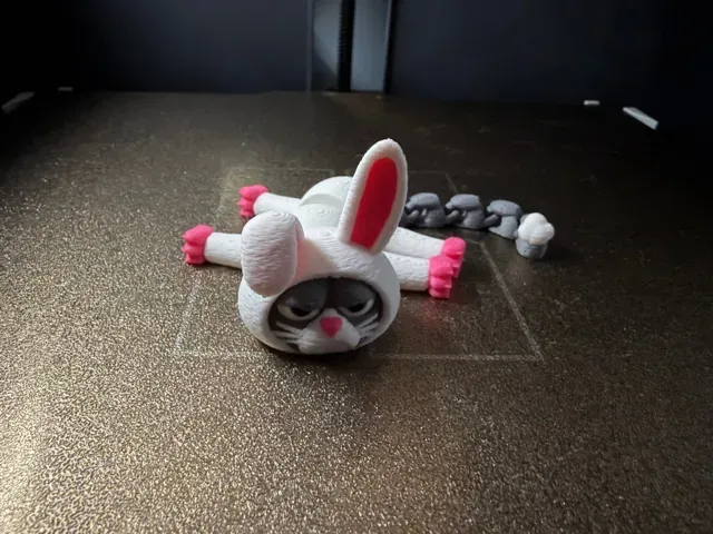 Grumbles: Cottontail Curmudgeon - Flexi Animal Toy — Image 3 of 4