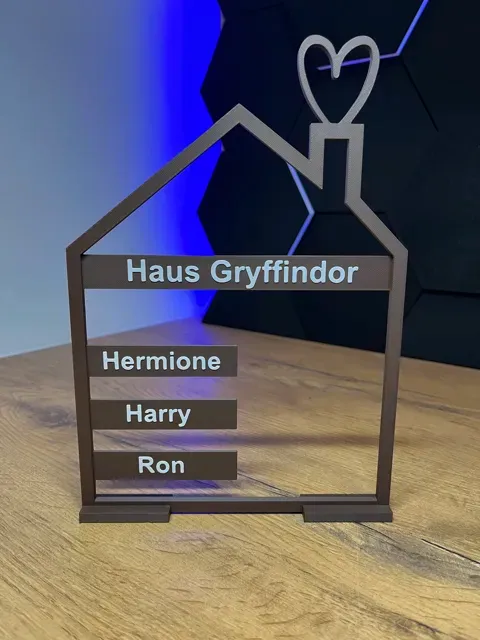 Haus mit Namen ein personalisierbares Deko-Element — Image 4 of 9