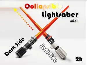 Collapsible Lightsaber - Mini Star Wars Fidget