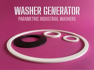 Plain washer generator / parametric