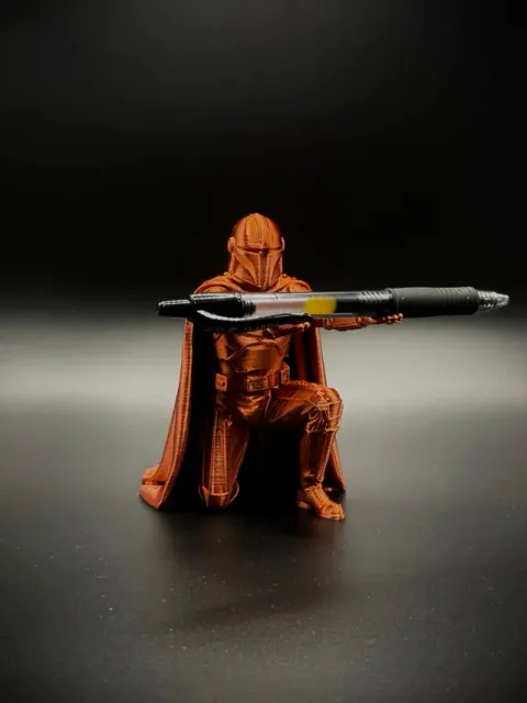 The Mandalorian Pen Holder - Custom Desktop Decor! — Фото 2 из 6