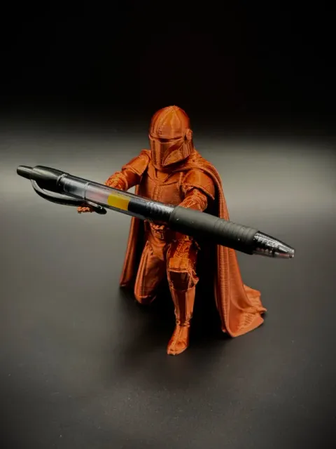 The Mandalorian Pen Holder - Custom Desktop Decor! — Фото 4 из 6