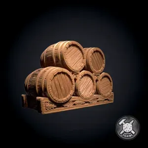 Barrels Pile