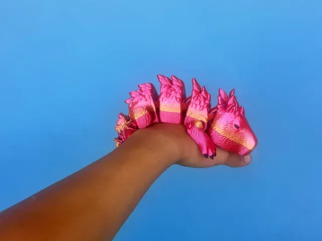 Flexi Capybara Dragon – Cute Fantasy Creature — Image 4 of 11