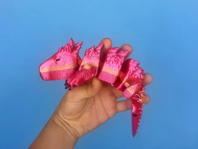 Flexi Capybara Dragon – Cute Fantasy Creature — Image 6 of 11