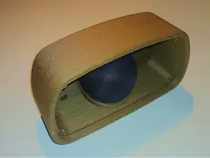 Wood Pattern Radio Vintage 
