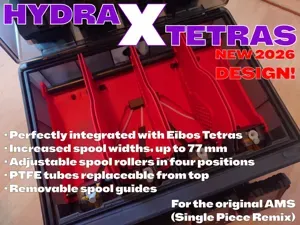 Hydra x Tetras - Enhanced Bambu Lab AMS (Remix)
