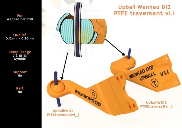 UpBall Wanhao D12 - Guide fil - Upgrade — Фото 10 из 15